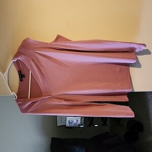 Pink top with one shoulder out